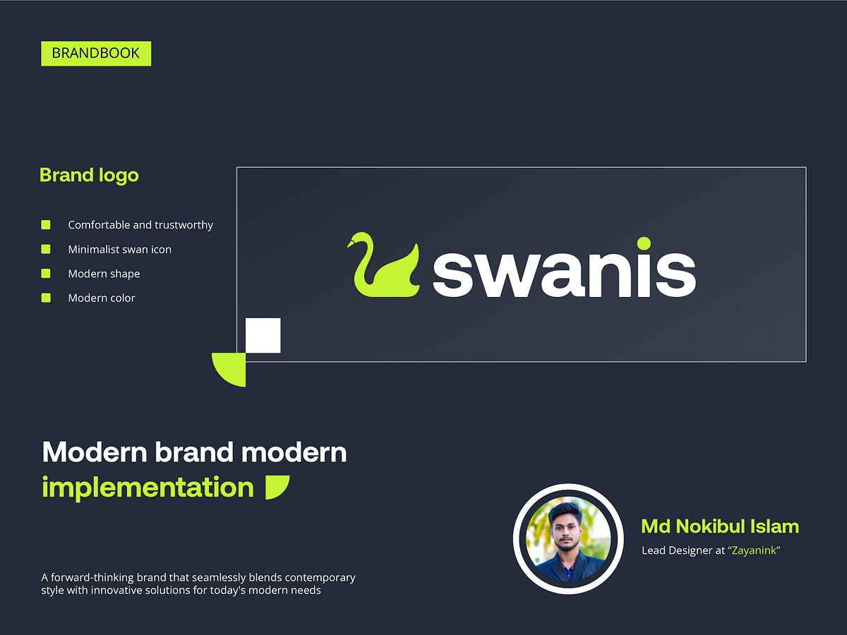 Swanis Fashion Logo Branding Image 0