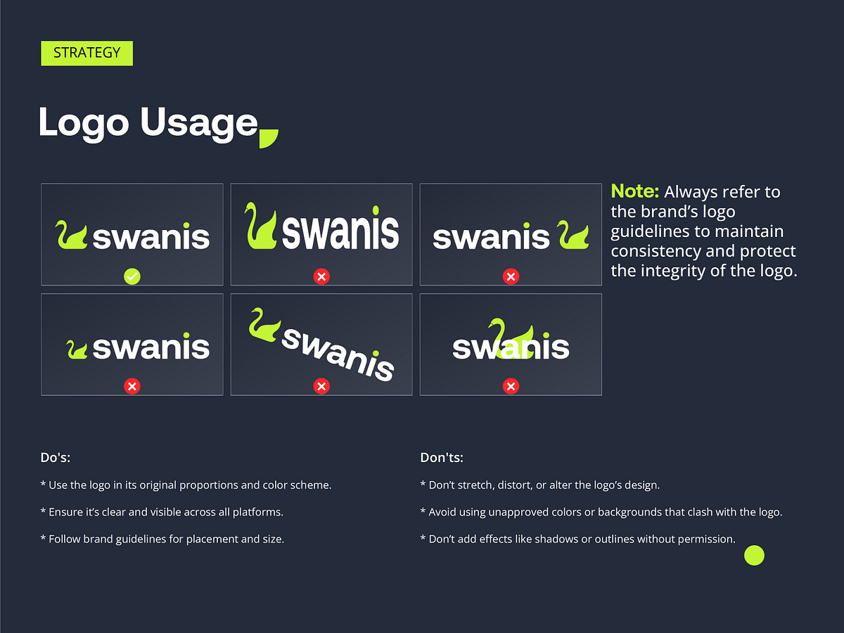 Swanis Fashion Logo Branding Image 10