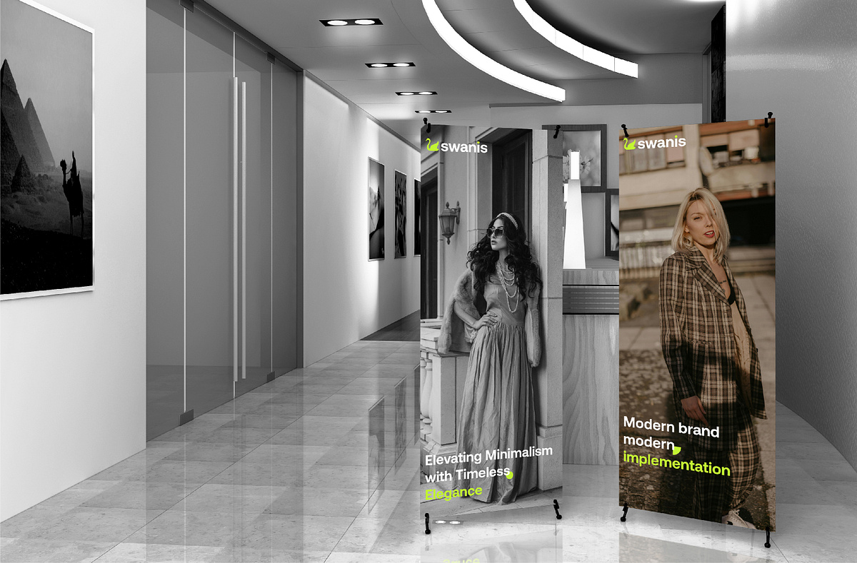 Swanis Fashion Logo Branding Image 25