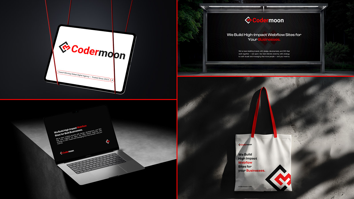 Codermoon- Brand Identity & Company Profile Deck Design Image 9
