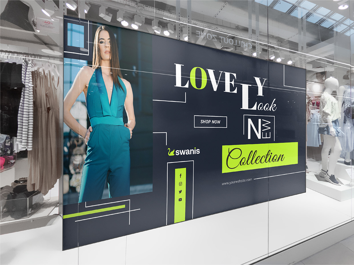 Swanis fashion logo Branding Image 16