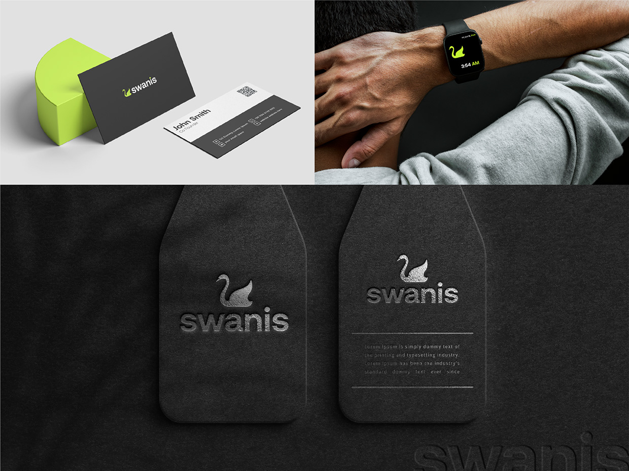 Swanis fashion logo Branding Image 17