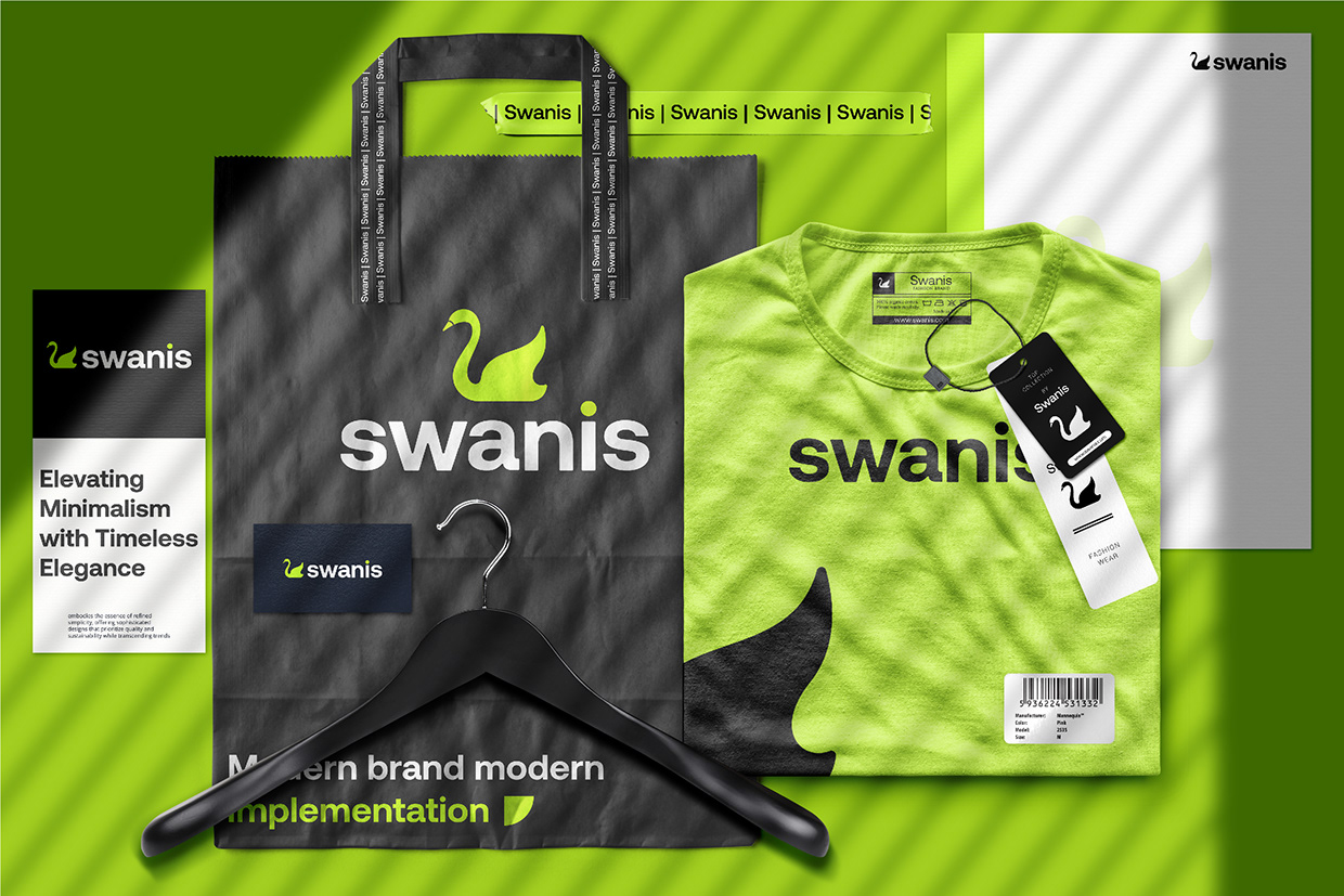 Swanis fashion logo Branding Image 20