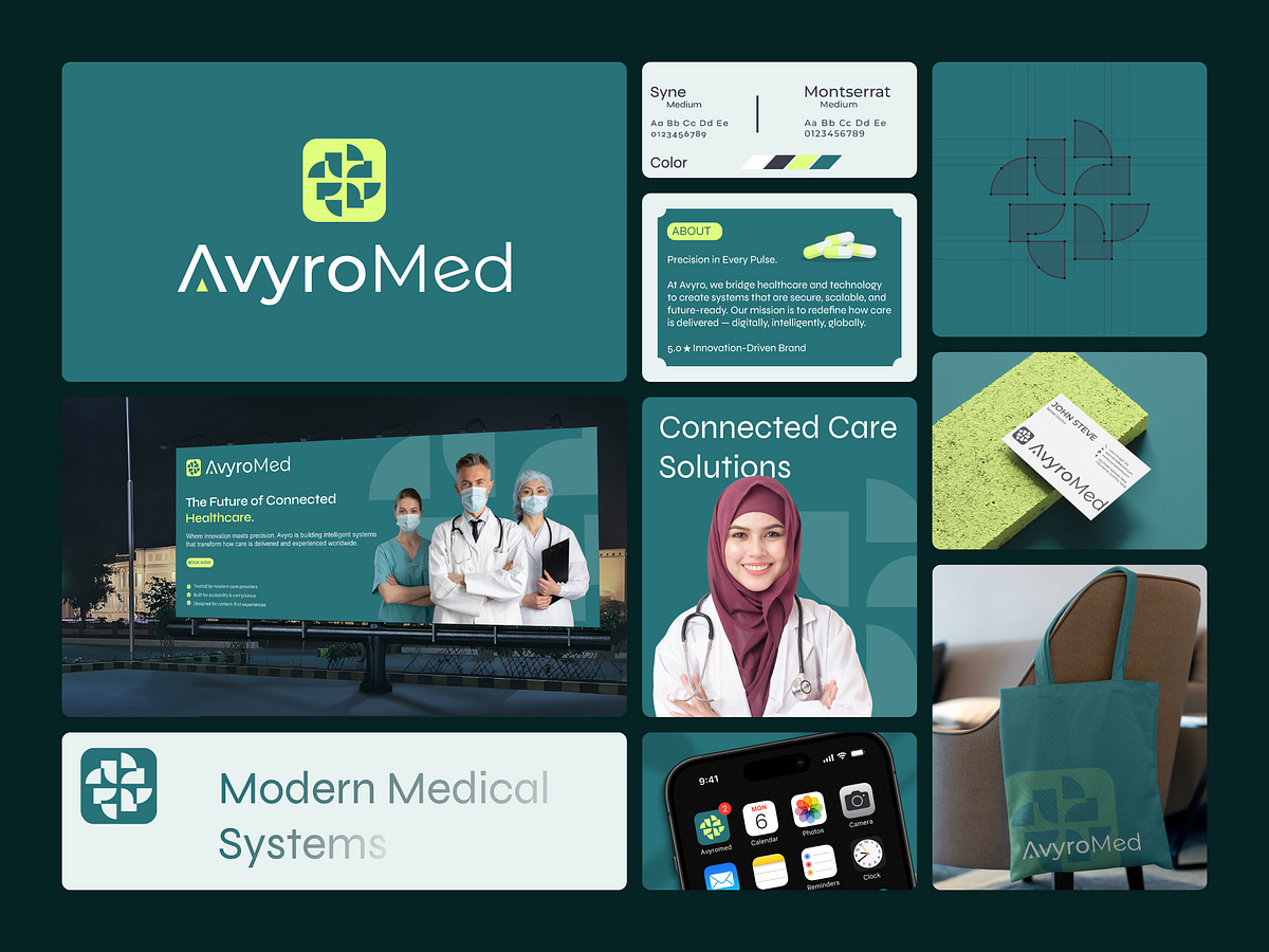 Healthcare, Medical, Minimalist Logo Branding