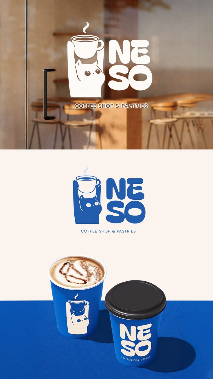 Cafe logo design branding in 2026 | Cafe branding, Cafe logo design, Interactive physics