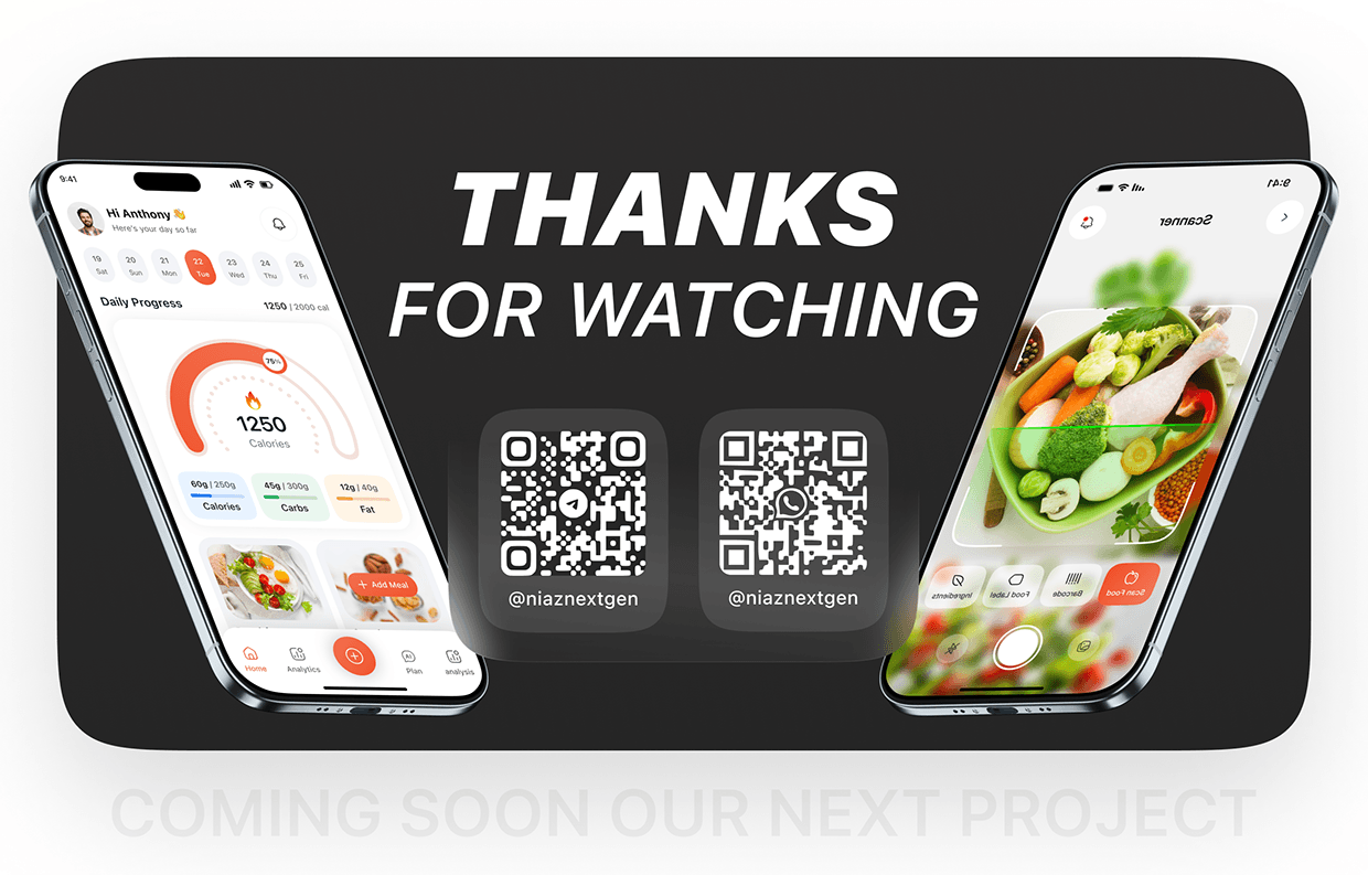 AI Food Calorie Tracker App UI/UX - Nutrition & Fitness Image 21