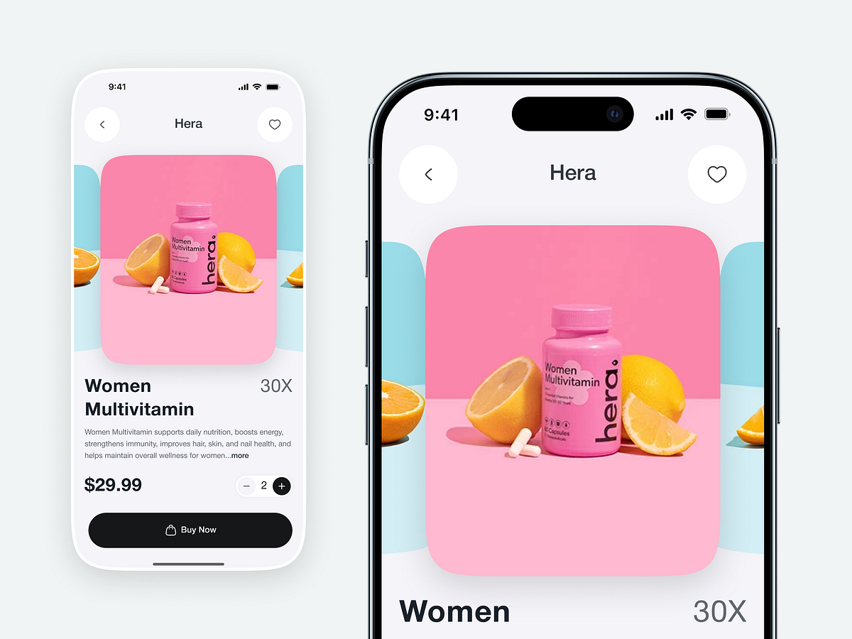 Pharmacy App UI/UX Design | E-commerce Mobile App