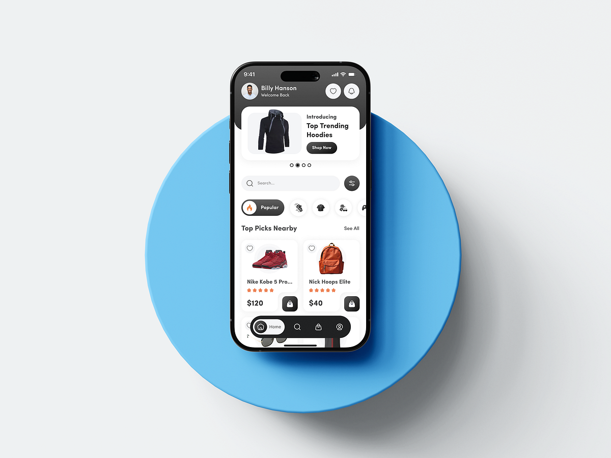 E-commerce Mobile App