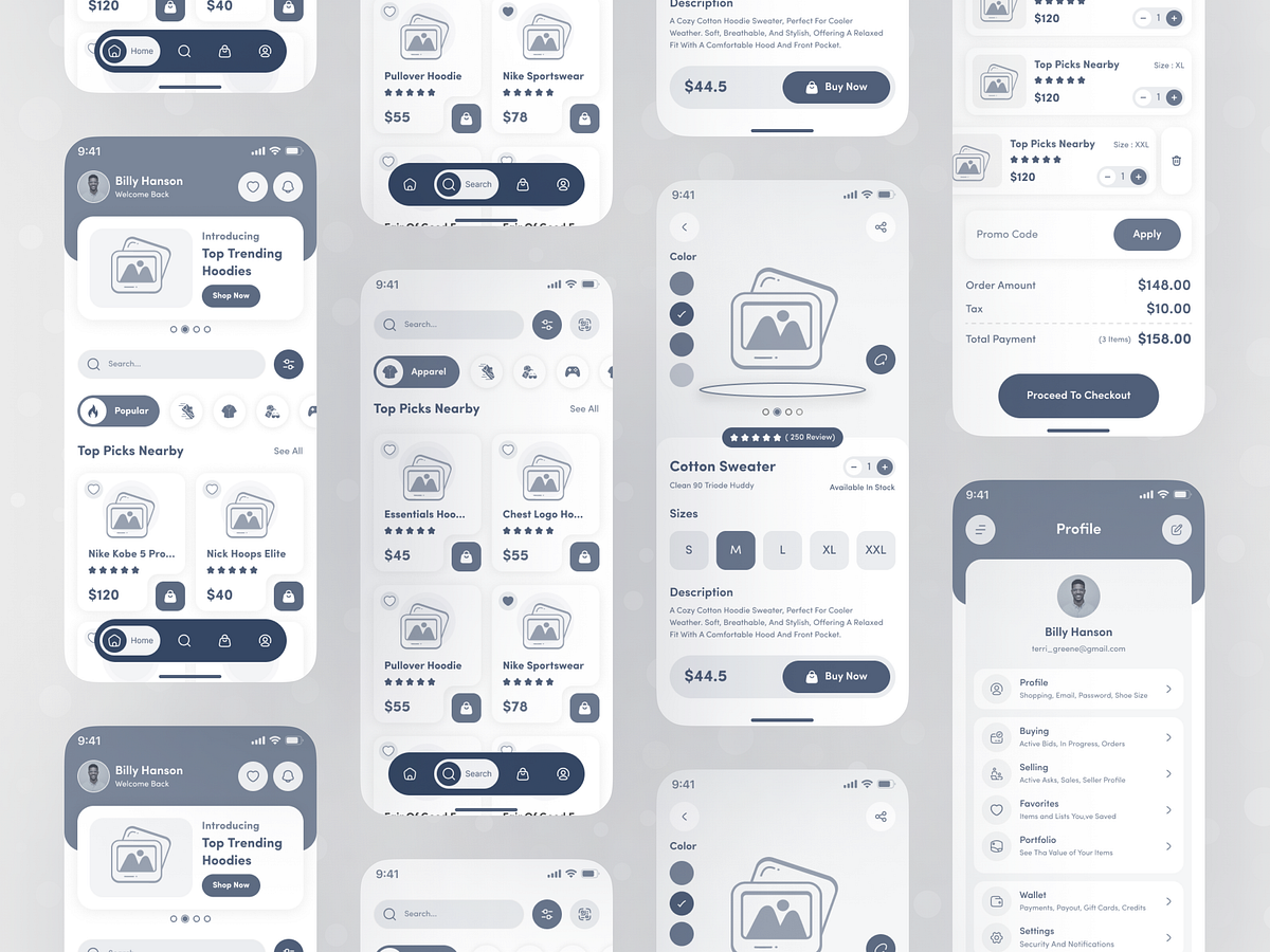 E-commerce Mobile App Image 1