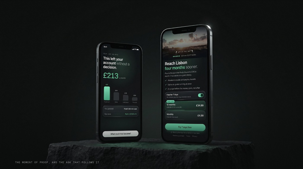 Sprout — Onboarding to Paywall for a Savings App Image 1