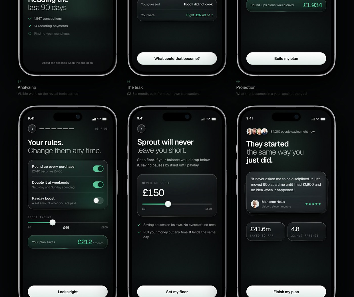 Sprout — Onboarding to Paywall for a Savings App Image 13