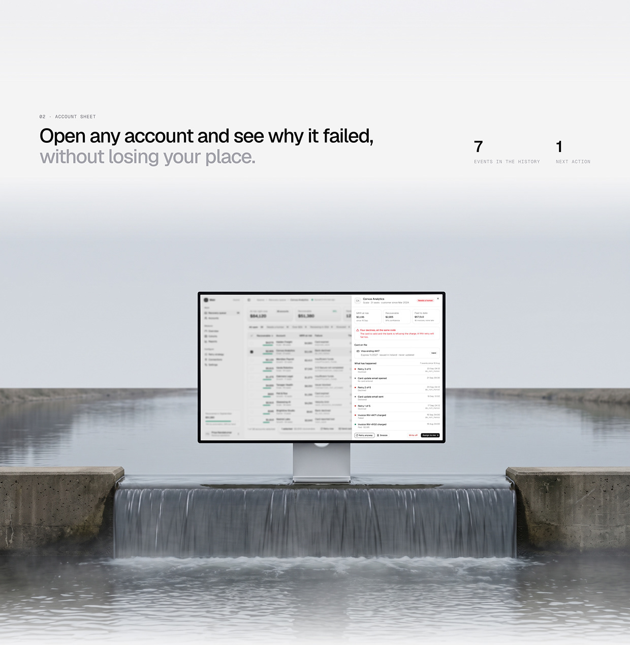 Weir — Revenue Recovery Dashboard for SaaS Image 15