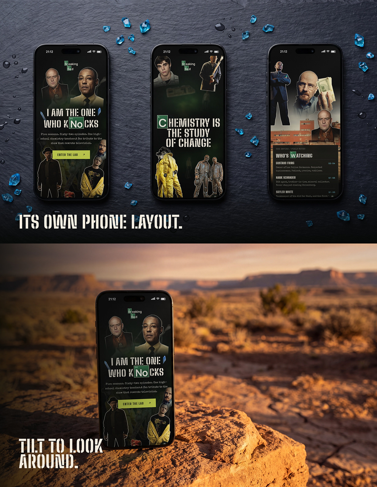 Heisenberg: a Breaking Bad Fan Tribute Website Image 6