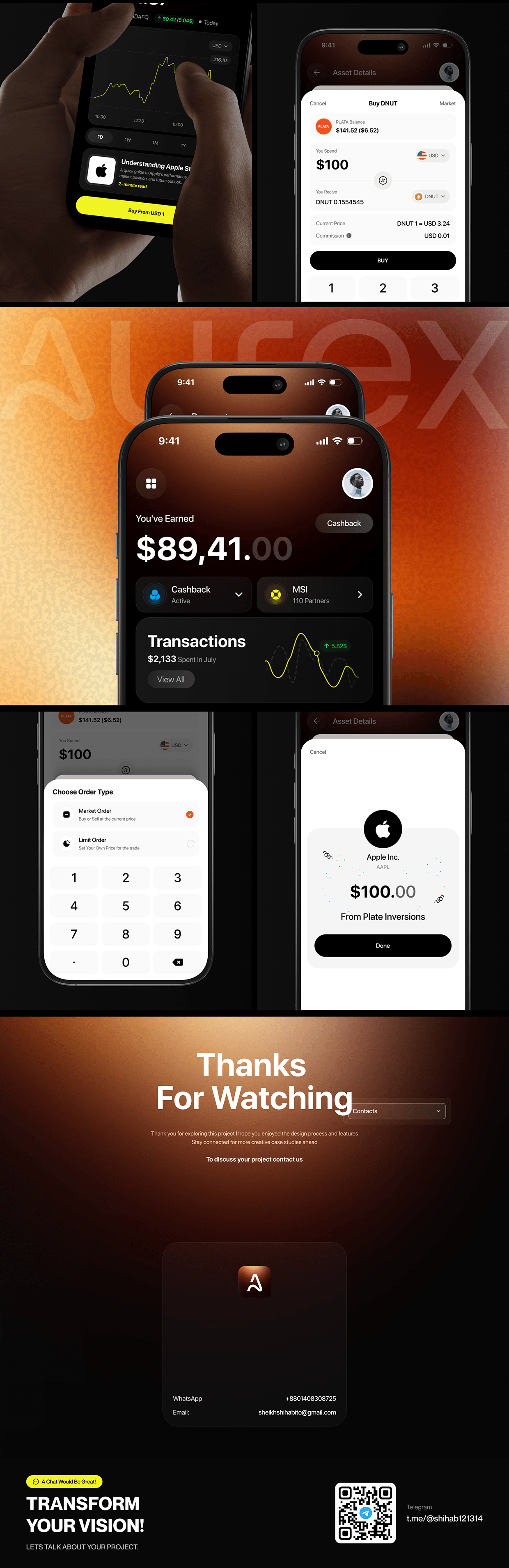 Finance & Credit Card Management Mobile App Image 3