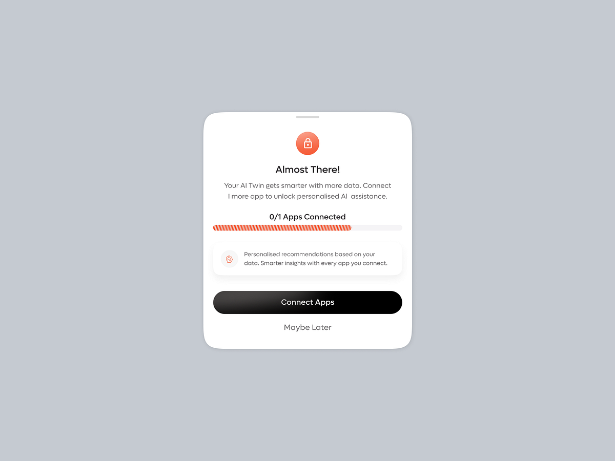 AI Companion — Personalized Mobile App UI/UX Image 4