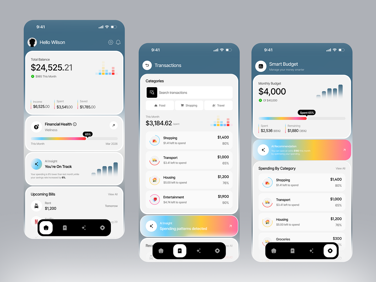 AI Finance — Smart Money App