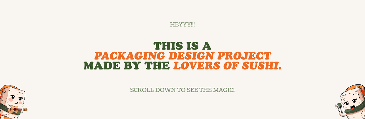 SushiWushi Packaging and Illustrations Image 0