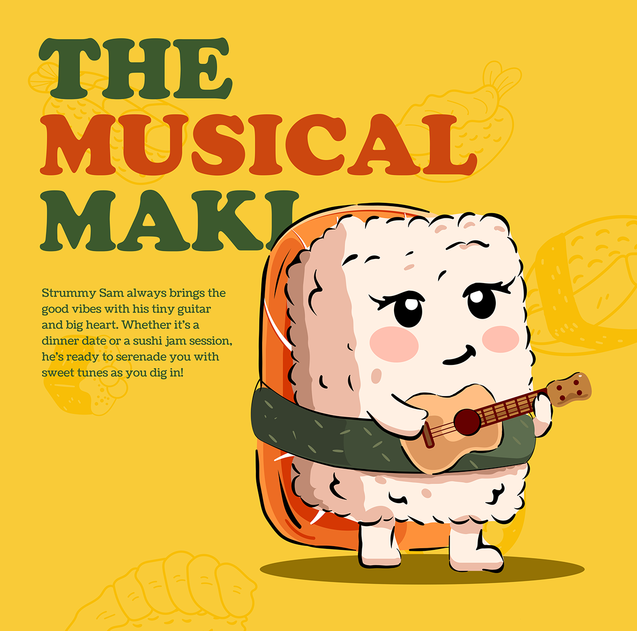 SushiWushi Packaging and Illustrations Image 15