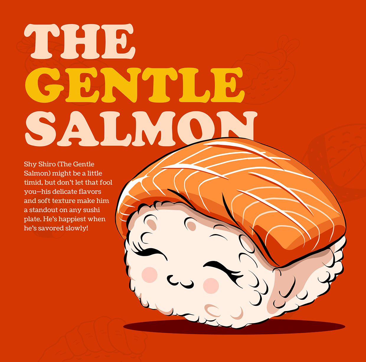 SushiWushi Packaging and Illustrations Image 17