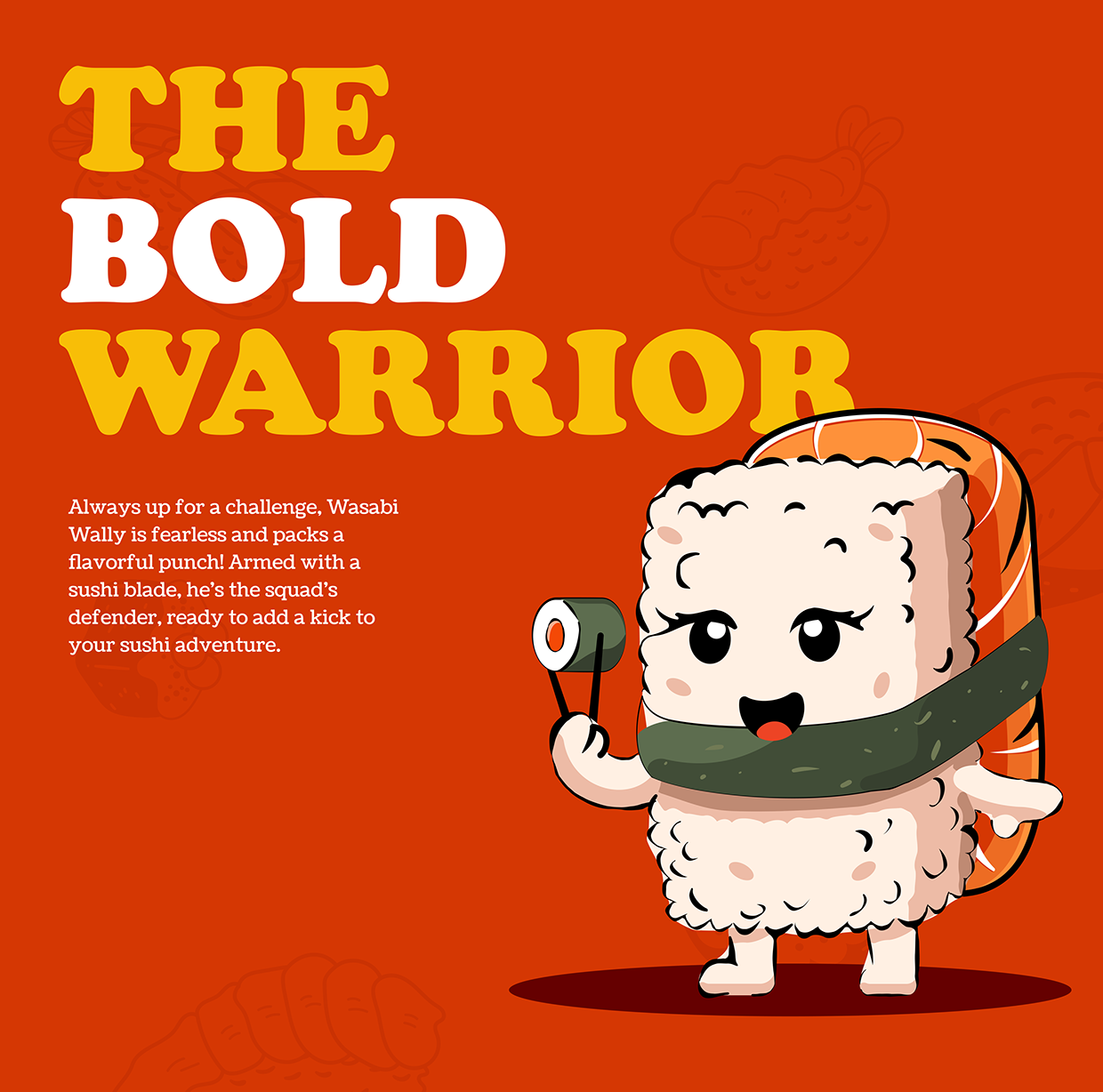 SushiWushi Packaging and Illustrations Image 19