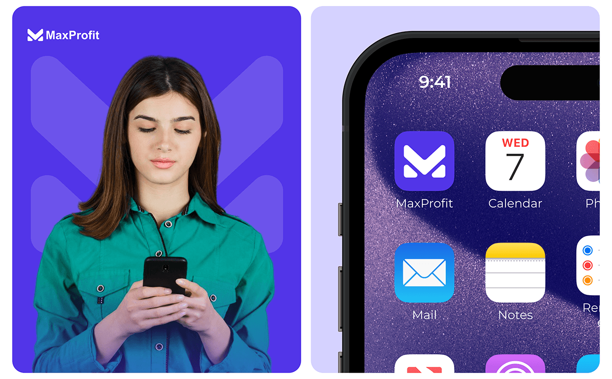 Maxprofit - Fintech | UX Design Image 1
