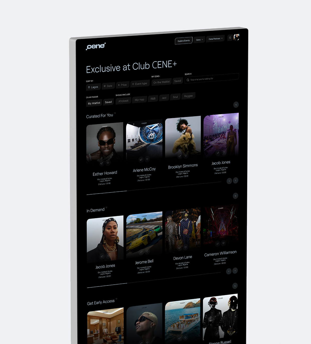 Event Ticketing Platform - UX UI design | Web design Image 5
