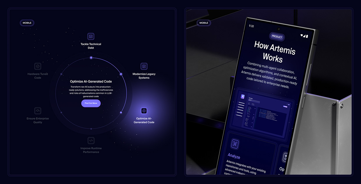 AI & ML Startup - Web Design, Motion, Graphics, Webflow Image 16