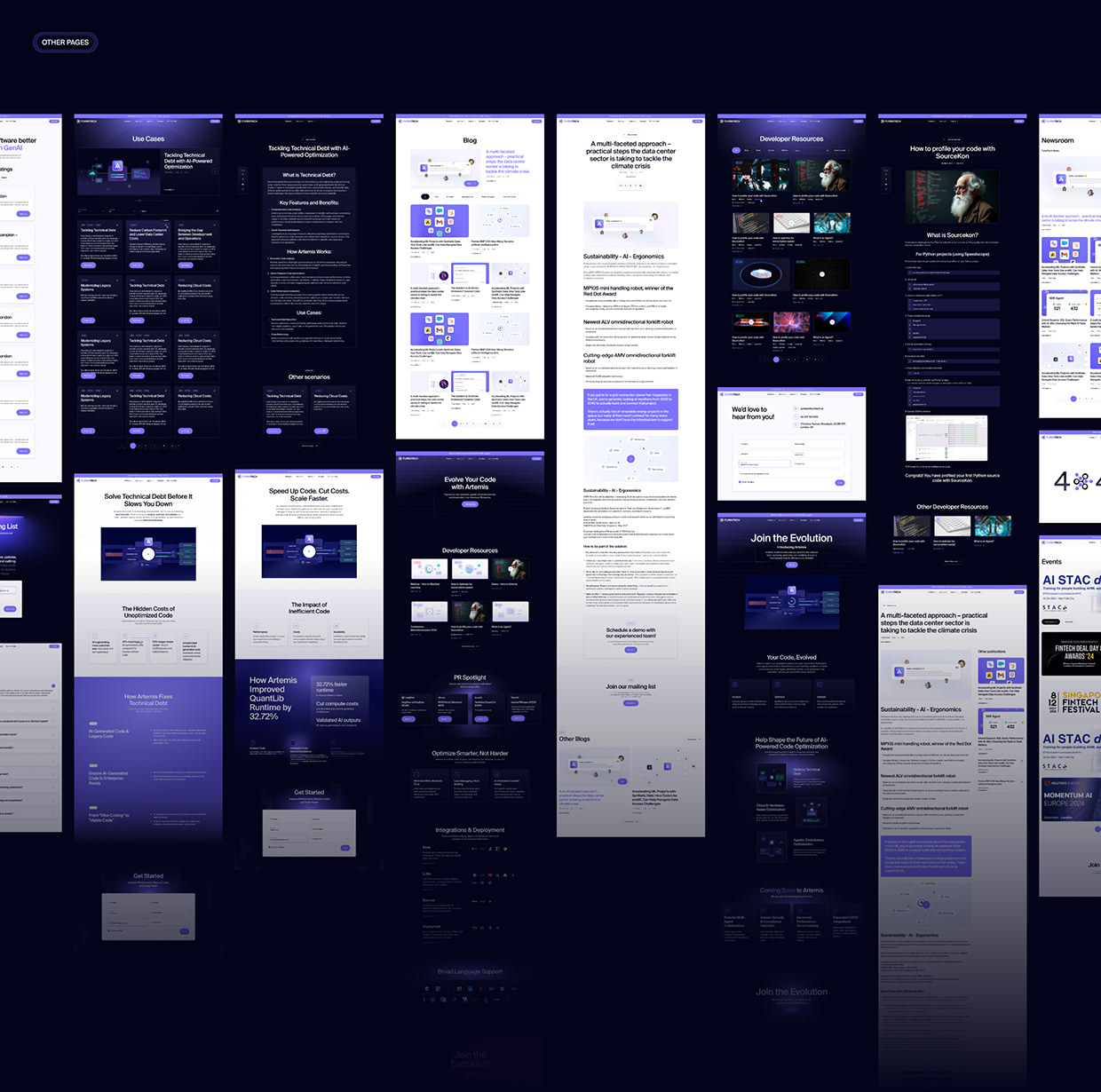 AI & ML Startup - Web Design, Motion, Graphics, Webflow Image 21