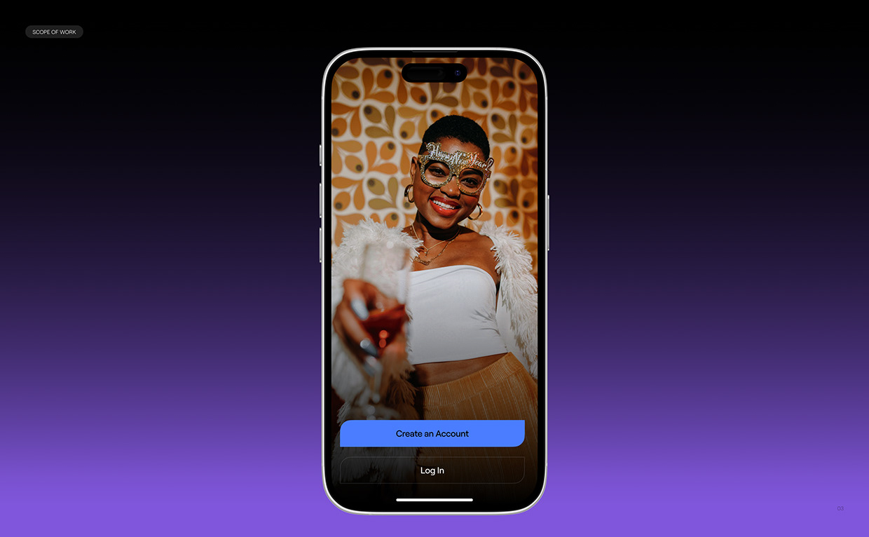 Mobile App UX/UI Concept – Ticket Booking App Design Image 0