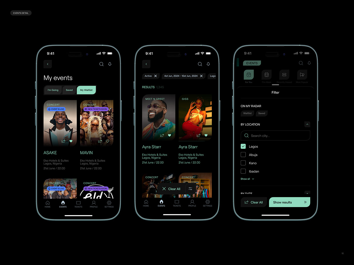 Mobile App UX/UI Concept – Ticket Booking App Design Image 12
