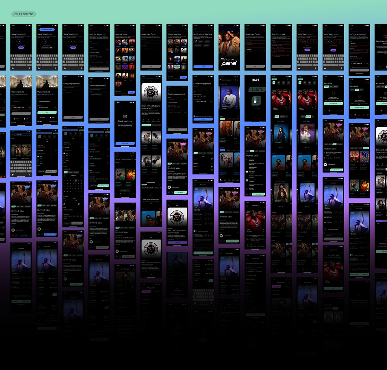 Mobile App UX/UI Concept – Ticket Booking App Design Image 19