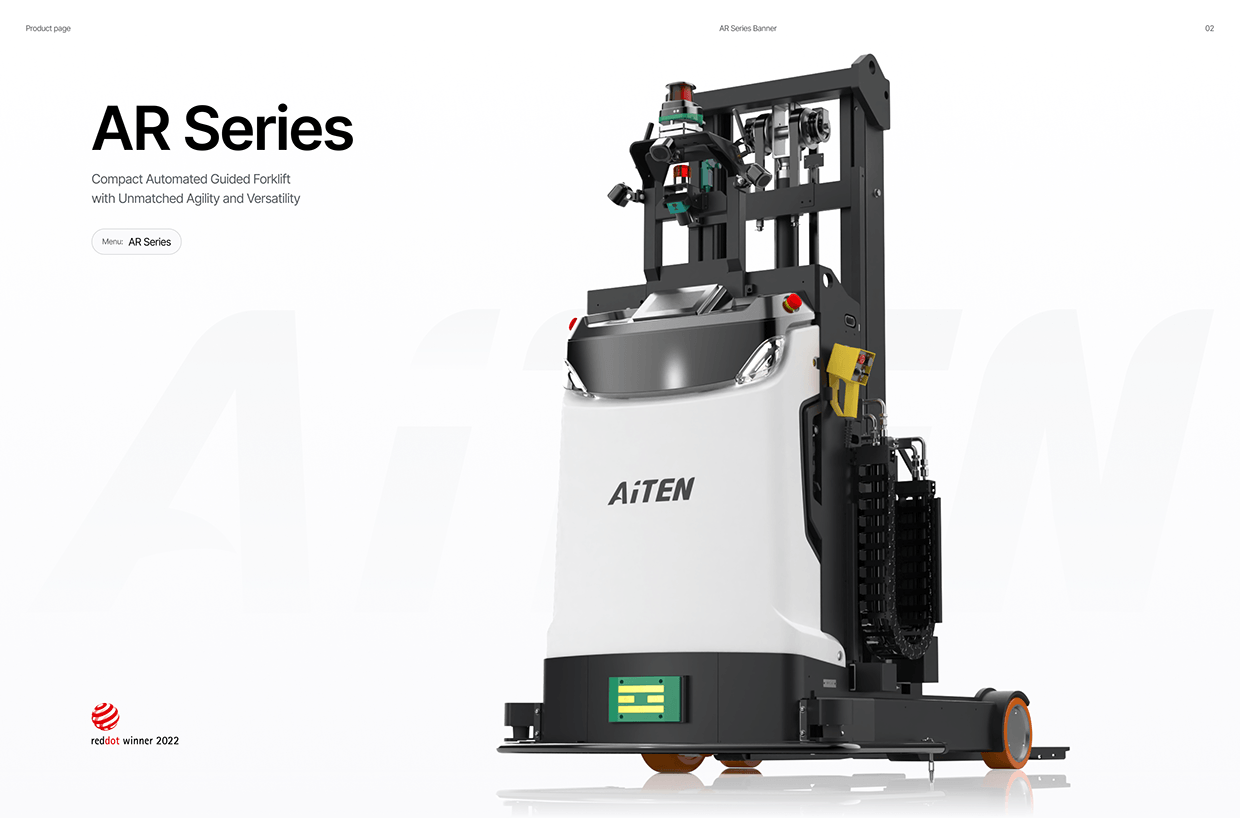 Webflow Web Design & Development - Robots Manufacturer Image 1