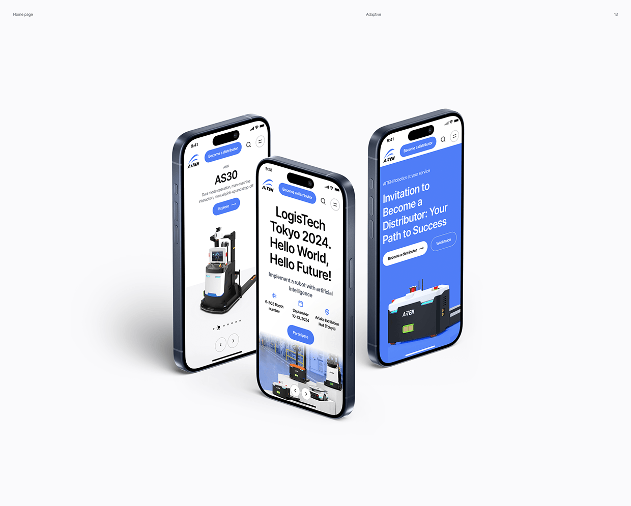 Webflow Web Design & Development - Robots Manufacturer Image 4