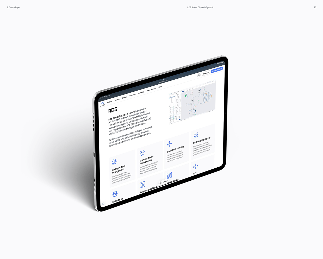 Webflow Web Design & Development - Robots Manufacturer Image 10