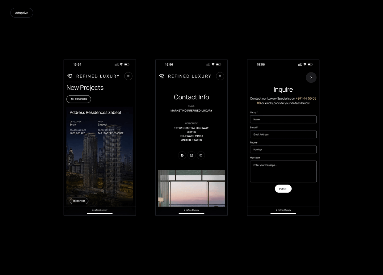 Luxury Real Estate Branding & Custom Website Design Image 8