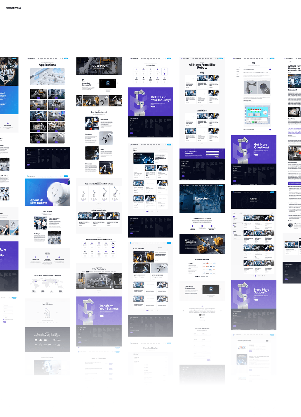 Corporate Website Design (Webflow) for Robotics Company Image 15