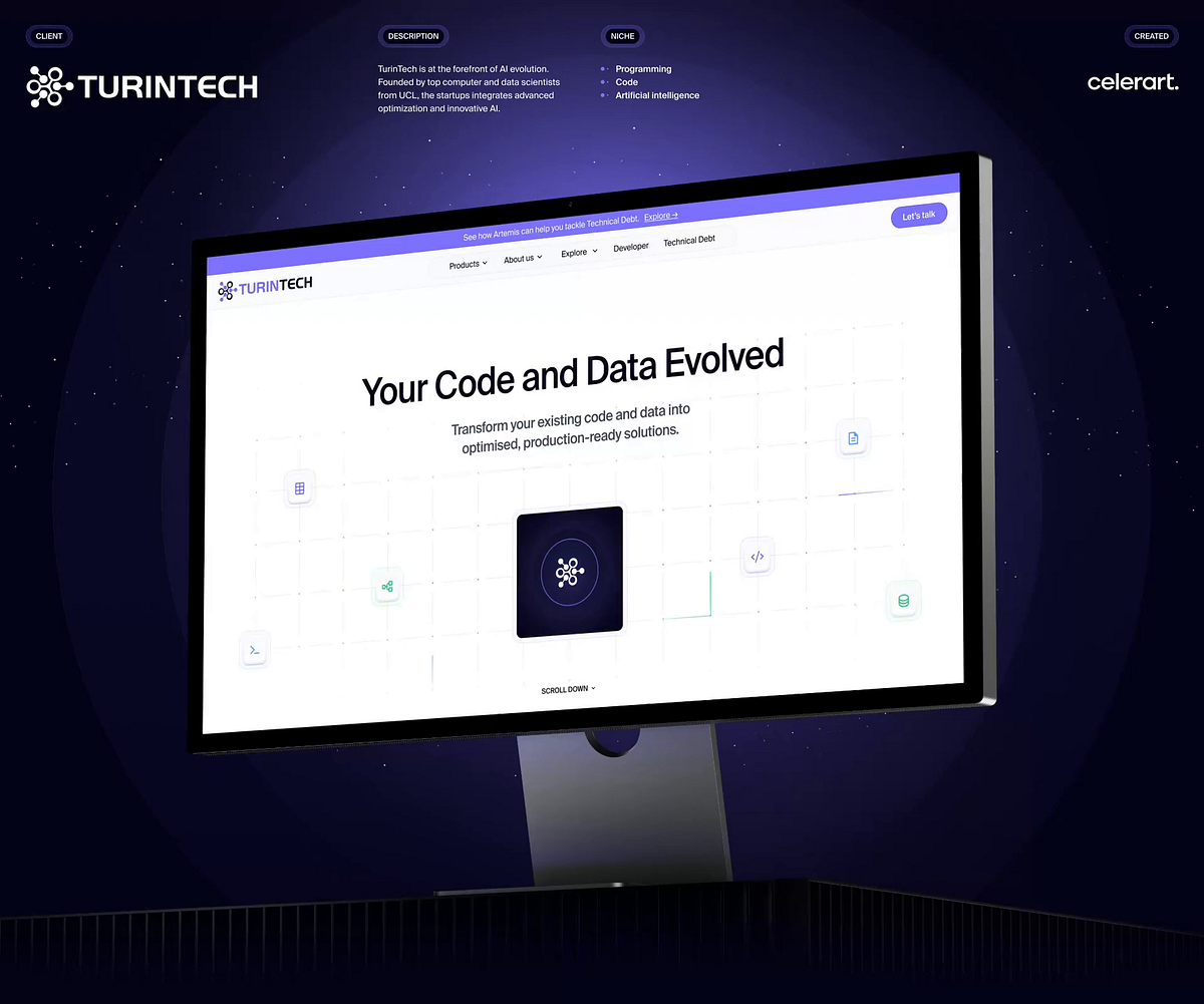 AI & ML Startup - Web Design, Motion, Graphics, Webflow Image 0