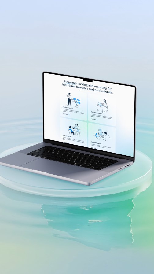 UI illustrations for a website