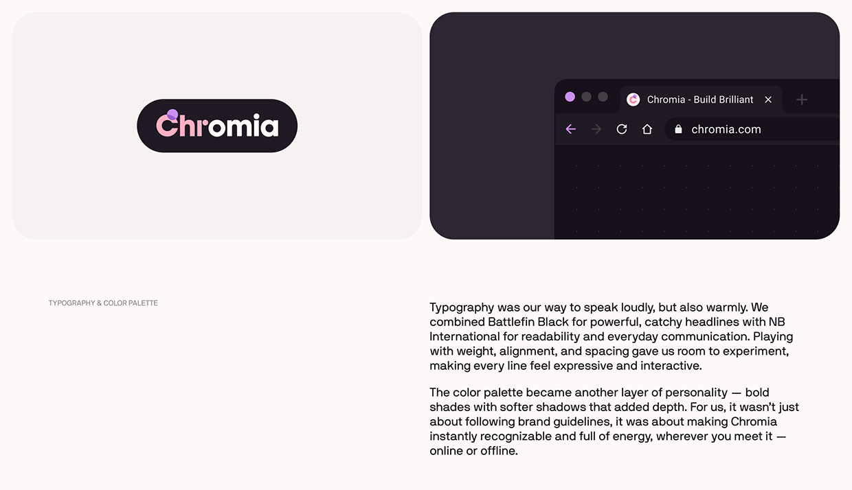 Chromia — Blockchain Identity, UX/UI & Marketing Design Image 4