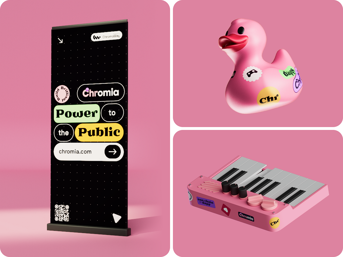 Chromia — Blockchain Brand Identity & Marketing Design