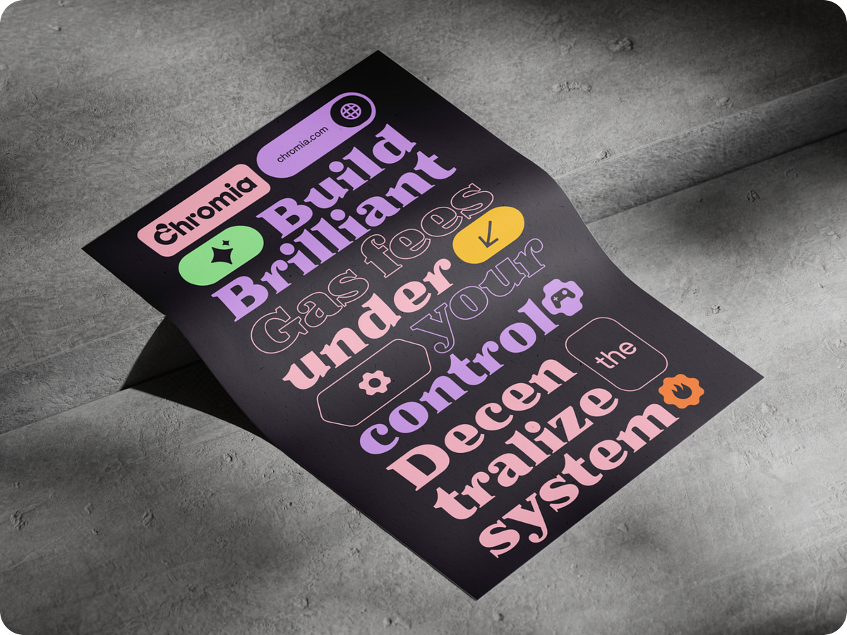 Chromia — Blockchain Brand Identity & Marketing Design Image 0