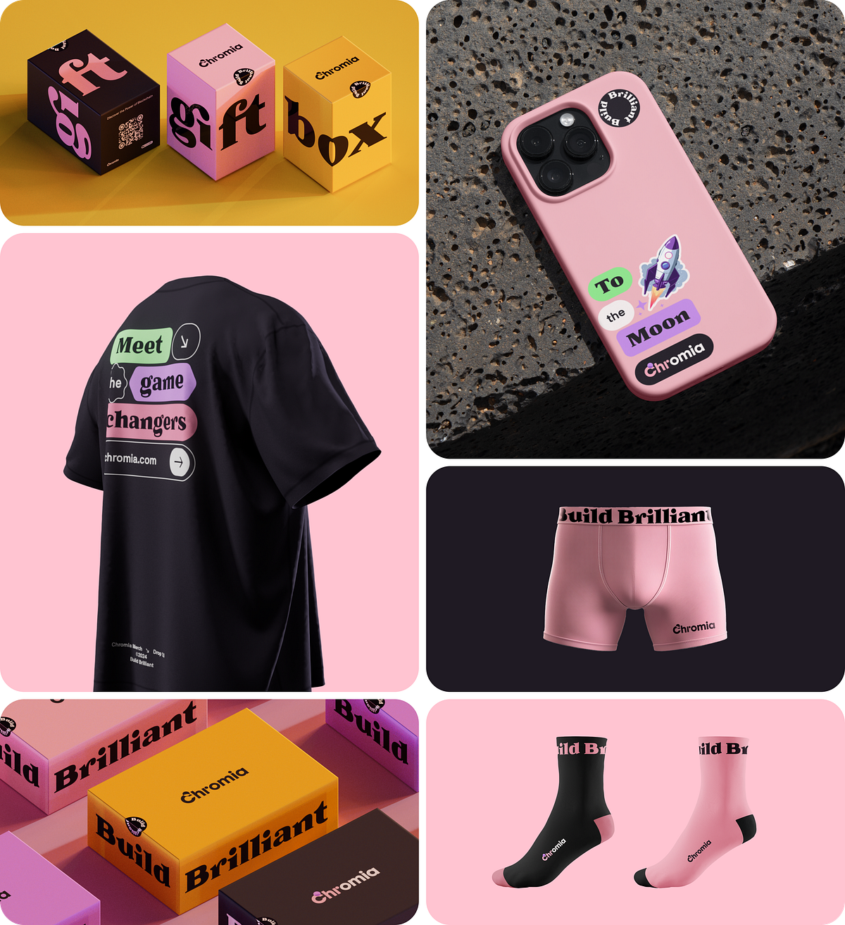 Chromia — Blockchain Brand Identity & Marketing Design Image 3