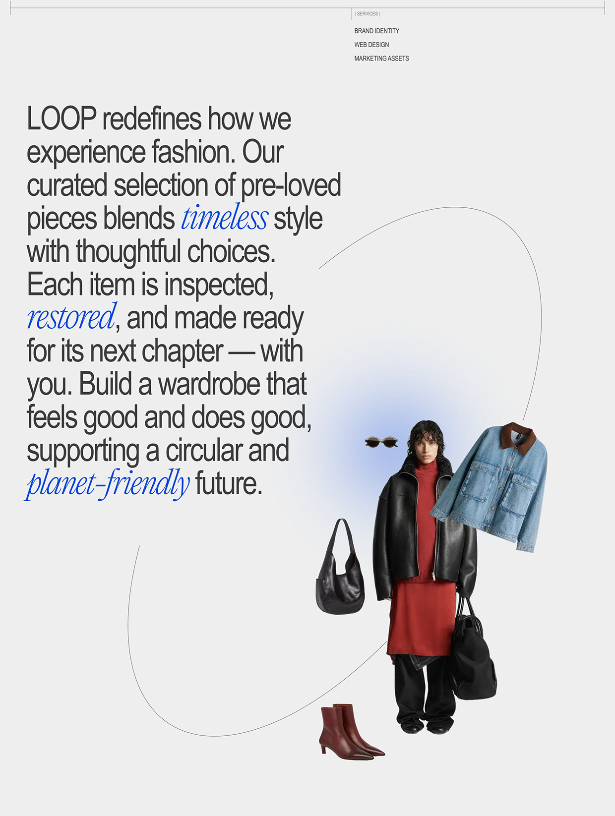 LOOP — Fashion E-commerce, Branding & Web Design Image 1
