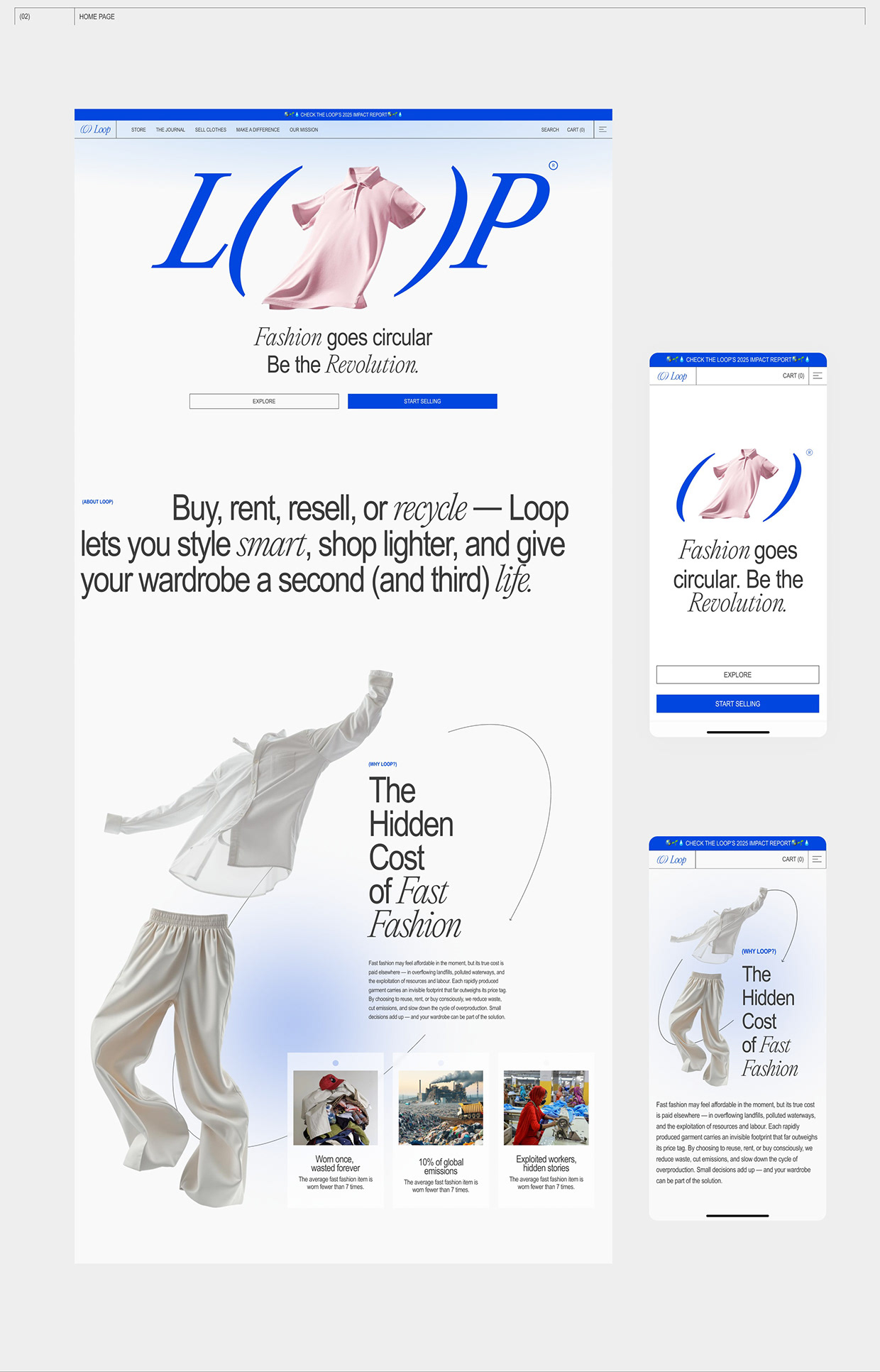 LOOP — Fashion E-commerce, Branding & Web Design Image 7