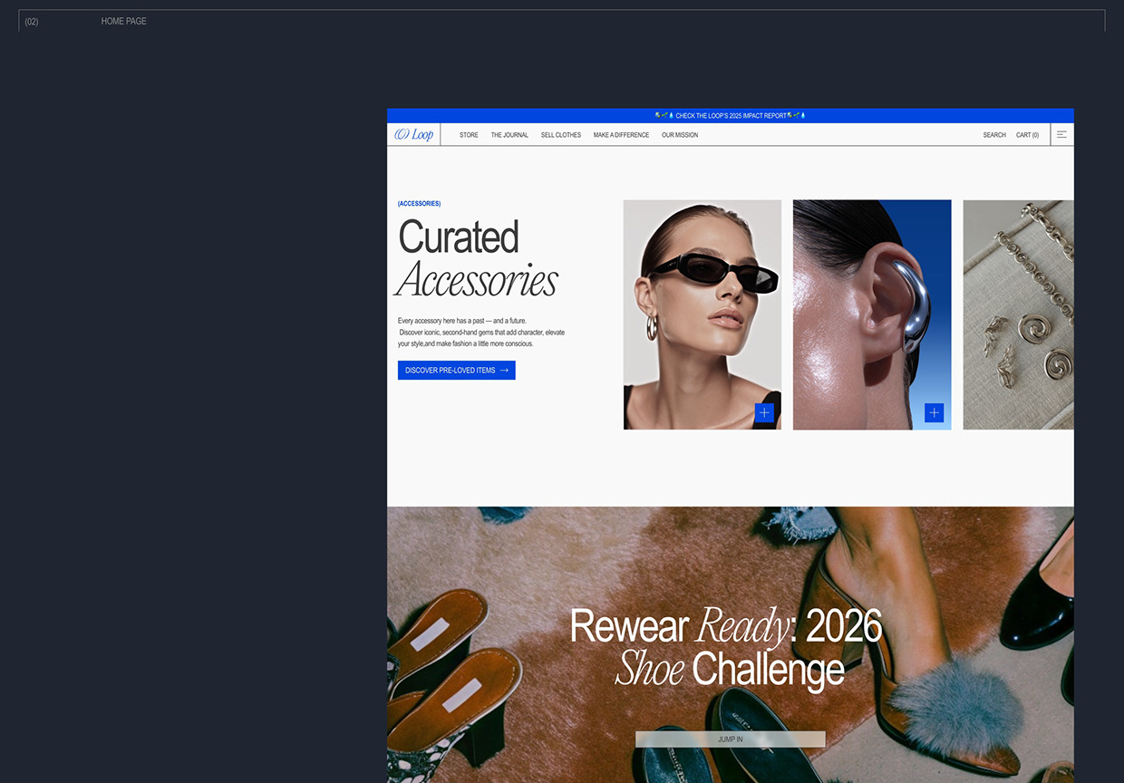 LOOP — Fashion E-commerce, Branding & Web Design Image 9