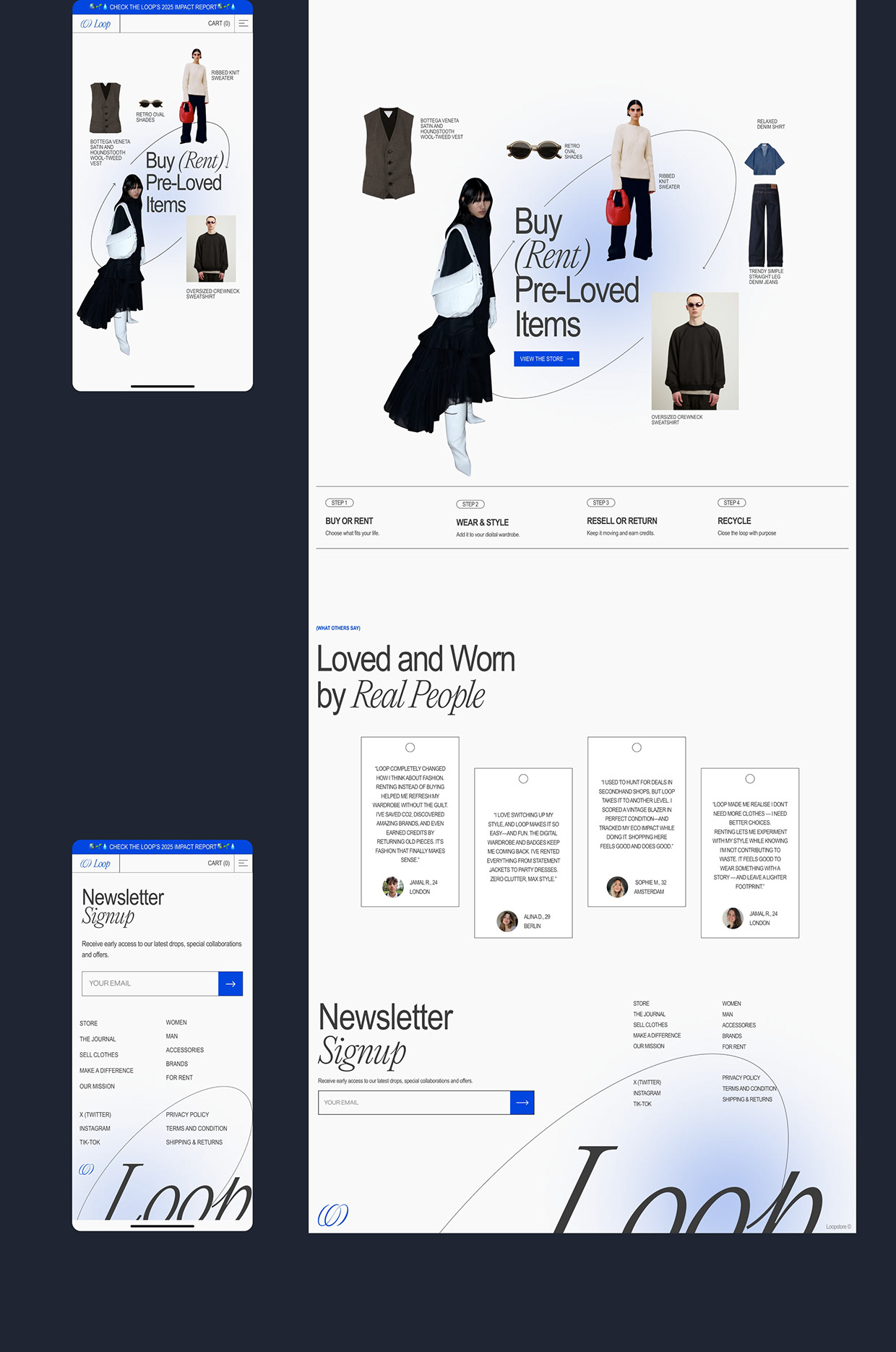 LOOP — Fashion E-commerce, Branding & Web Design Image 10