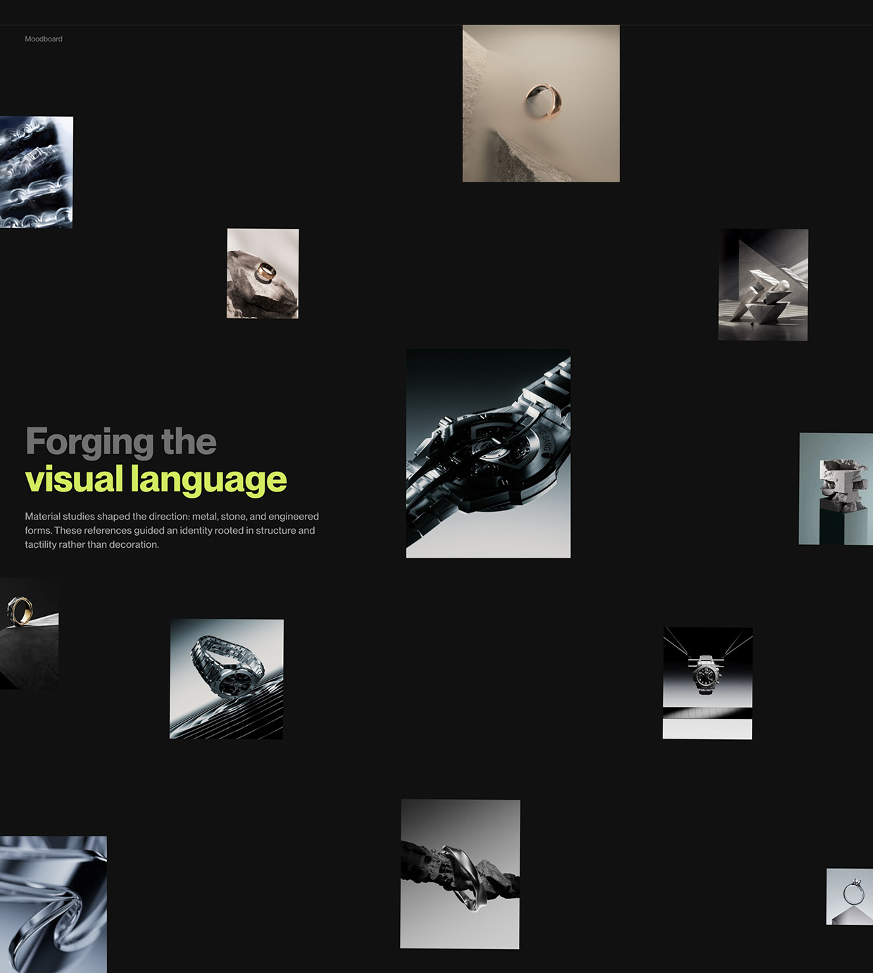 Vault925 — UI, 3D & Branding Design for Jewelry Store Image 2