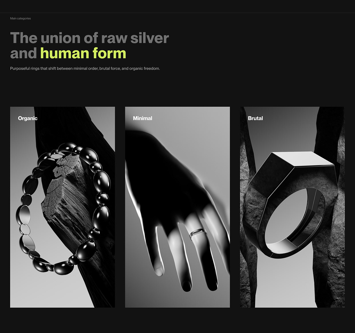 Vault925 — UI, 3D & Branding Design for Jewelry Store Image 9