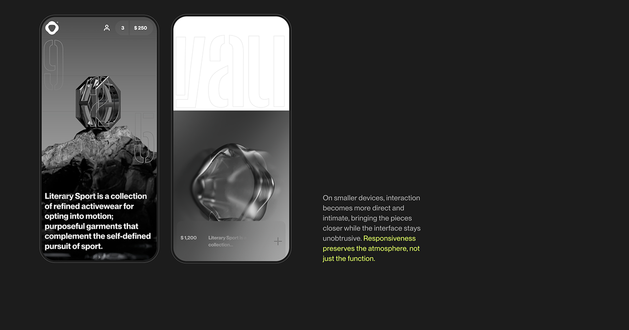 Vault925 — UI, 3D & Branding Design for Jewelry Store Image 14