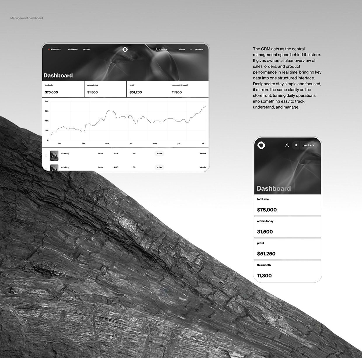 Vault925 — UI, 3D & Branding Design for Jewelry Store Image 16